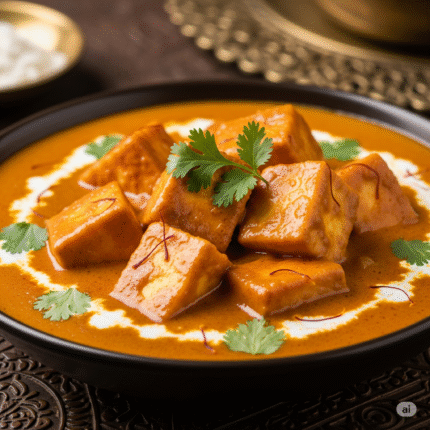 Shahi Paneer (vegetarisch, süß)